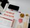 Medical research materials including anatomy models, textbooks, and X-ray images