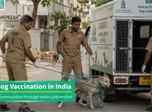 Mass dog vaccination in India