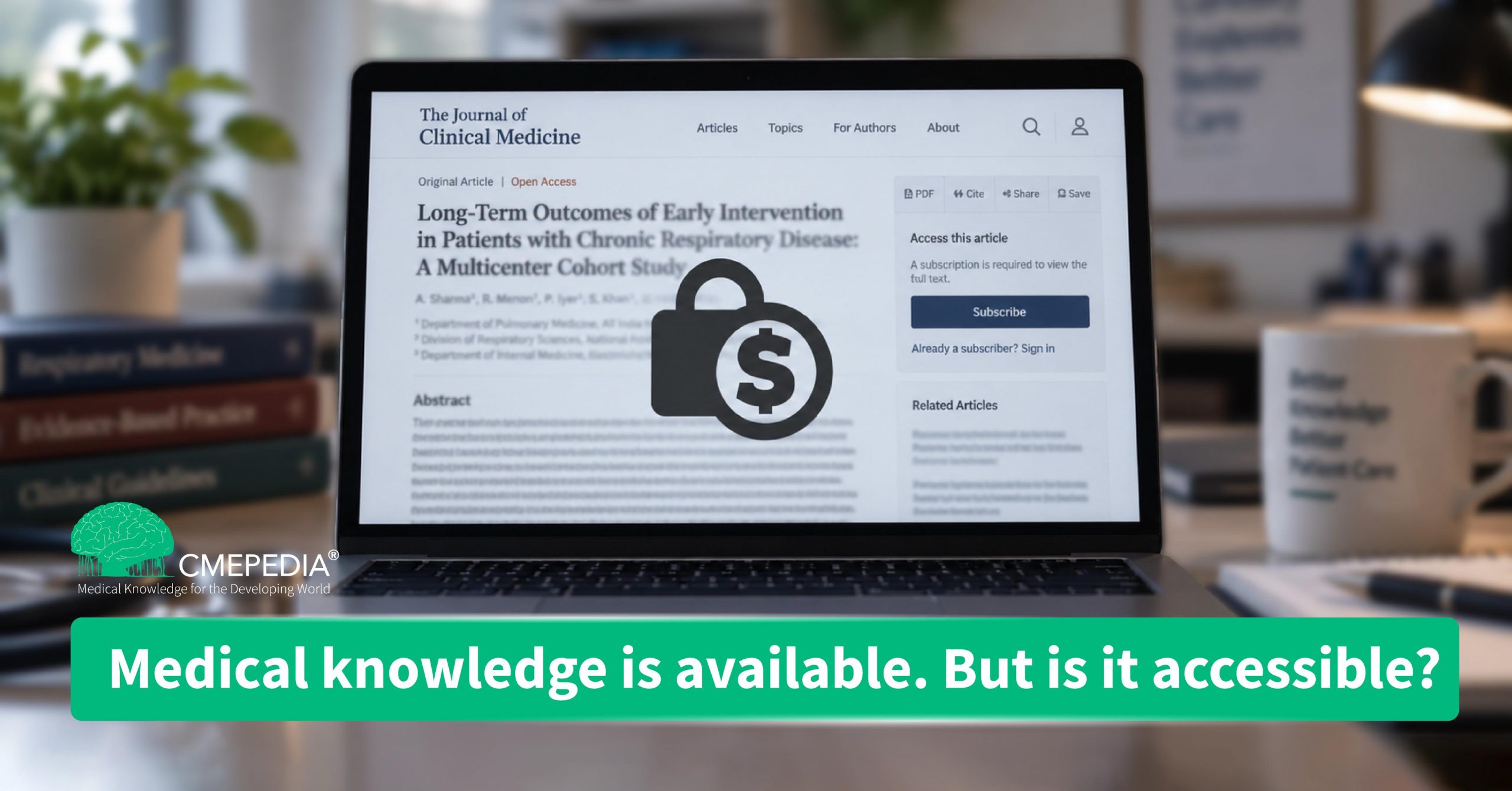 Medical research access in India limited by a paywall on an online clinical journal