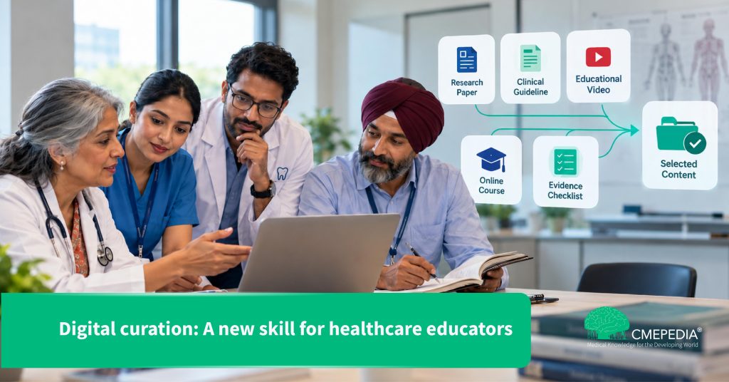 Digital curation: A new skill for healthcare educators 